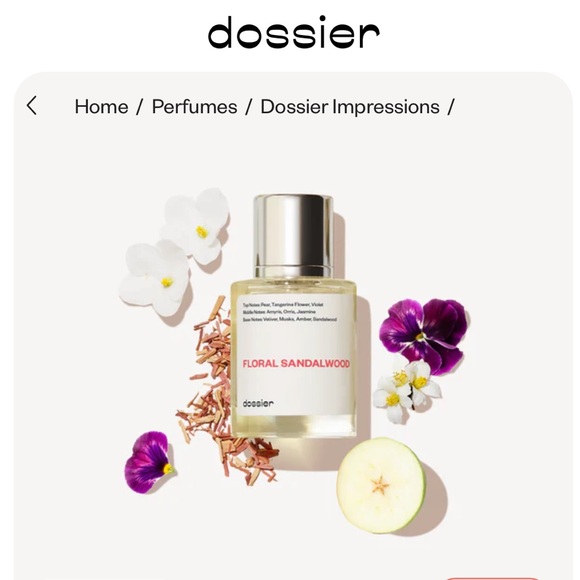 FLORAL SANDALWOOD Perfume 
Extrait de Parfum. Size: 50ml / 1.7oz - Picture 2 of 4